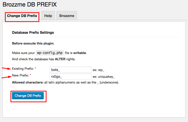 Cara Mengubah Database Table Prefix WordPress dengan Plugin
