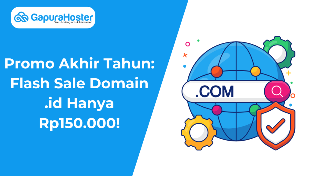 Promo Akhir Tahun: Flash Sale Domain .id Hanya Rp150.000!