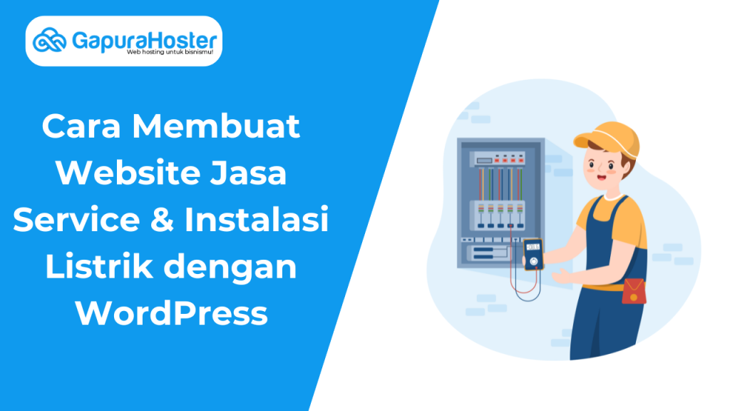 Cara Membuat Website Jasa Service & Instalasi Listrik