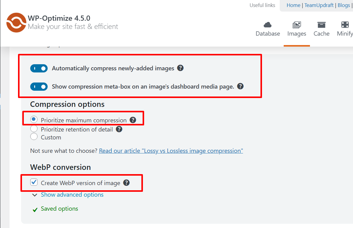 Cara Optimasi WordPress Menyeluruh Menggunakan WP-Optimize - Gapurahoster