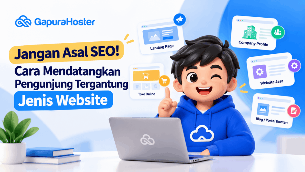 Jangan Asal SEO! Cara Mendatangkan Pengunjung Tergantung Jenis Website